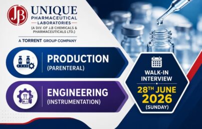 Unique Pharmaceutical Laboratories Walk-In Interview | Production & Engineering Opportunities