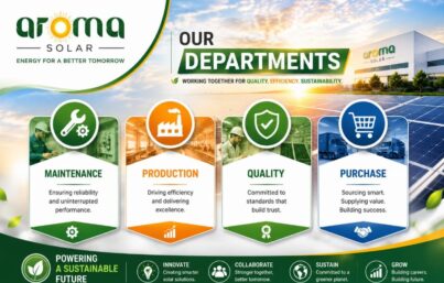 Aroma Solar Recruitment| Engineer, Sr. Engineer & Assistant Manager Vacancies