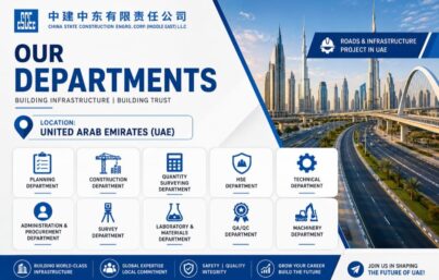 China State Construction Engineering Corp. (Middle East) L.L.C. Recruitment | UAE Roads & Infrastructure Project | Multiple Engineering Vacancies