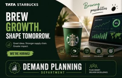 Tata Starbucks Recruitment| Assistant Manager – Demand Planning | Apply via Email