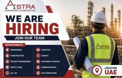 ASTRA Engineering & Construction Recruitment – Multiple Engineering & Construction Vacancies | UAE Oil & Gas Jobs