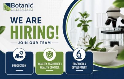 Botanic Healthcare Walk-In Recruitment Drive | Production, QA, QC & R&D Jobs | Walk-In on 19th July 2026