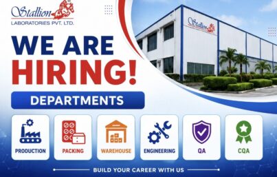 Stallion Laboratories Pvt. Ltd. Walk-In Interview Drive| Production, Packing, Warehouse, Engineering, QA & CQA Jobs