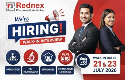 Rednex Pharmaceuticals Limited Recruitment | Production, QC Microbiology & Warehouse Jobs | Apply Now