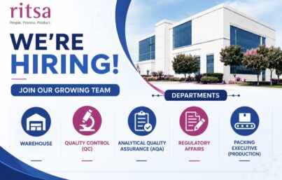 Ritsa Pharma Recruitment| Executive, QC Analyst, AQA, Regulatory Affairs & Packing Executive Jobs in Hyderabad