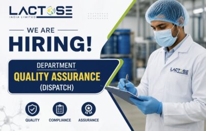 Lactose (India) Limited Recruitment – Quality Assurance (Dispatch) | Jr. Officer / Officer | Apply Now