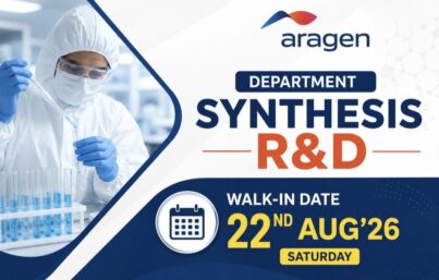 Aragen Walk-In Drive for Synthesis R&D – Research Associate & Sr. Research Associate | Bangalore