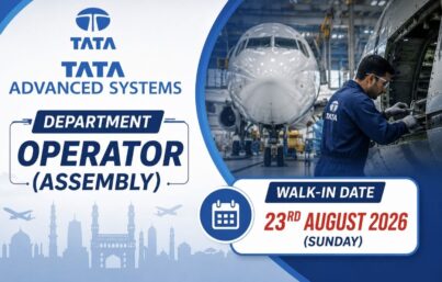 Tata Advanced Systems Walk-In Drive for Operator (Assembly) – ITI Fitter & Apprentice Jobs in Hyderabad