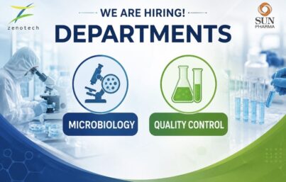 Zenotech Laboratories & Sun Pharma Walk-In Hiring Drive– Microbiology and Quality Control Opportunities