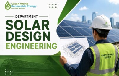 Green World Renewable Energy Recruitment – Jr. Solar Design Engineer Jobs in Navi Mumbai
