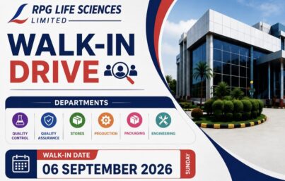 RPG Life Sciences Recruitment Drive