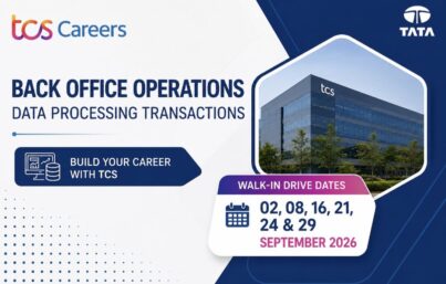 TCS Walk-in Drive for Freshers | Back Office Operations Jobs in Nagpur