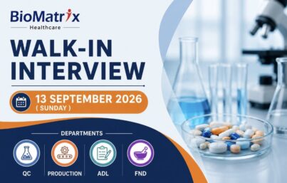 BioMatrix Healthcare Walk-In Interview