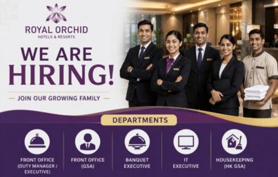 Royal Orchid Hotels & Resorts Recruitment – Multiple Hospitality Job Openings