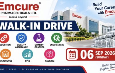Emcure Pharmaceuticals Walk-In Drive