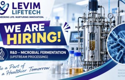 Levim Lifetech Recruitment – R&D Microbial Fermentation (Upstream Processing) Opportunities in Chennai
