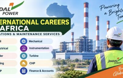 Jindal Power Limited Recruitment – International Career Opportunities in Africa for Operations & Maintenance Professionals