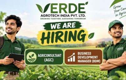 Verde Agrotech India Pvt. Ltd. Recruitment– Agriconsultant (AGC) & Business Development Manager (BDM)