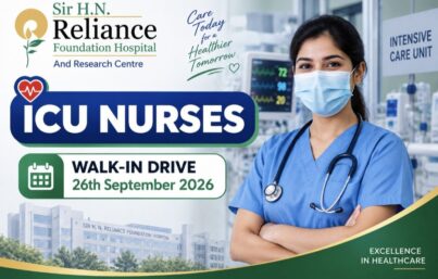 Sir H. N. Reliance Foundation Hospital Recruitment