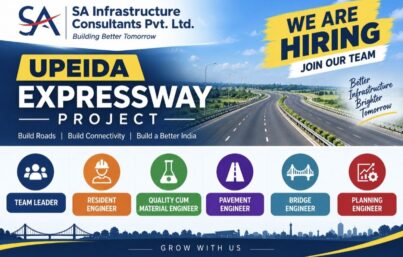 SA Infrastructure Consultants Pvt. Ltd. Hiring for UPEIDA Expressway Project – Multiple Engineering Positions