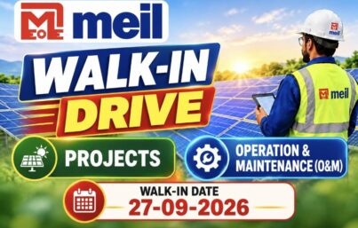 MEIL Green Energy Walk-In Interview