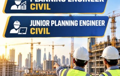 BCC Gulf Hiring – Planning Engineer Civil & Junior Planning Engineer Civil Jobs in UAE