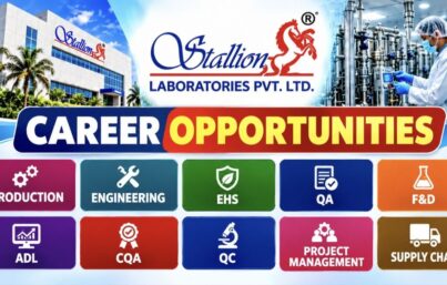 Stallion Laboratories Pvt. Ltd. Recruitment– Multiple Openings Across Production, QA, QC, Engineering, F&D, ADL & Supply Chain