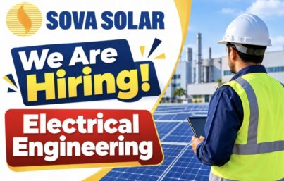 SOVA Solar Hiring– Electrical Engineer, Senior Engineer & Manager Jobs