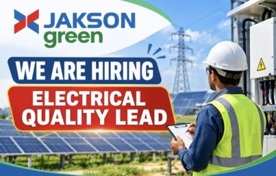 Jakson Green Recruitment – Hiring Electrical Quality Lead for Solar EPC Projects