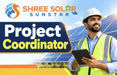 Shree Solar Sunstar Hiring Project Coordinator – Ahmedabad