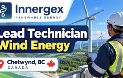Innergex Hiring| Lead Technician – Wind Energy | Canada