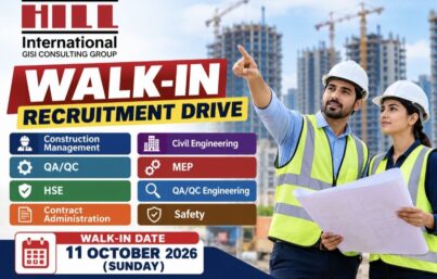 Hill International Walk-In Recruitment Drive| Construction & Project Management Jobs in Mumbai