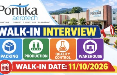 Pontika Aerotech Walk-In Interview– Multiple Job Vacancies in Paonta Sahib, Himachal Pradesh