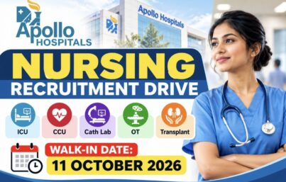 Apollo Hospitals Nursing Recruitment Drive – Chennai