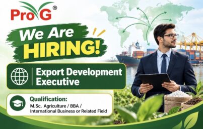 ProAgro Recruitment: Export Development Executive Vacancy in Vadodara, Gujarat