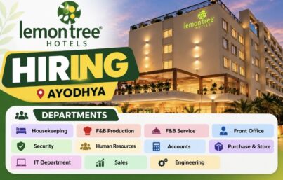 Lemon Tree Hotel Ayodhya Recruitment – Apply for Multiple Hotel Jobs