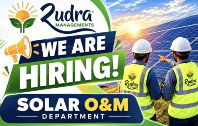 Rudra Management Recruitment: Technician Jobs in Solar O&M