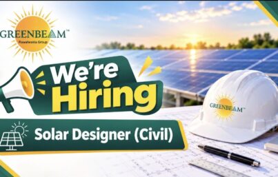 Greenbeam Recruitment: Solar Designer (Civil) Job Vacancy in Surat