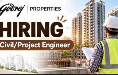 Godrej Properties Recruitment: Civil/Project Engineer Jobs in Pune