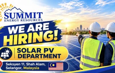 Summit Energy Resources Hiring 2026 in Malaysia | Solar PV Site Engineer & Senior Project Engineer Jobs