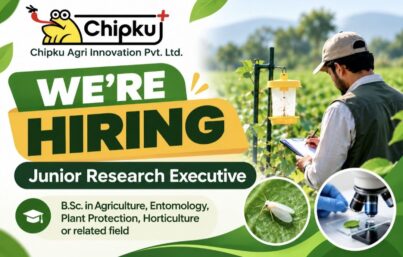 Chipku Agri Innovation Pvt. Ltd. Recruitment: Junior Research Executive Job