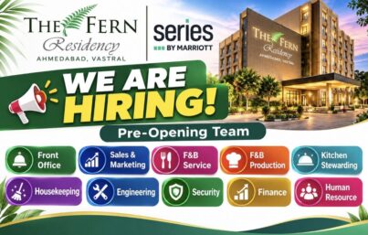 The Fern Residency Vastral, Ahmedabad Recruitment: Multiple Job Vacancies for Pre-Opening Team