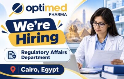 Optimed Pharma Recruitment 2026: Regulatory Affairs Specialist Job in Cairo, Egypt