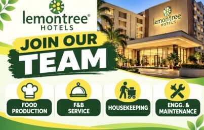Lemon Tree Hotel Rajkot Recruitment– Multiple Hospitality Job Vacancies