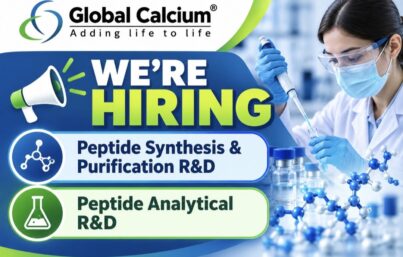 Global Calcium Recruitment: R&D Jobs in Peptide Synthesis, Purification & Analytical R&D