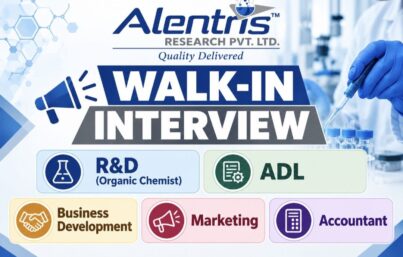 Alentris Research Pvt. Ltd. Walk-In Interview– 17 Vacancies