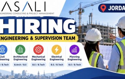ASALI Architects Recruitment 2026: Engineering and Supervision Jobs in Jordan