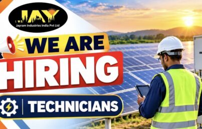 Jayram Industries India Pvt. Ltd. Recruitment: Technician Jobs for 39 MW Solar Power Plant in Telangana