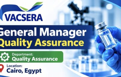 VACsera Recruitment: General Manager – Quality Assurance