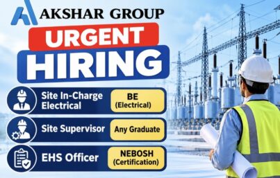 Akshar Group Recruitment: Urgent Hiring for Power Substation Projects – 765kV, 400kV & 220kV